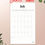 Thumbnail: 2026 Printable Calendar (Legal | Vertical) - Grace