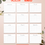 Thumbnail: 2026 Printable Calendar (Letter | Horizontal ) - Tilda