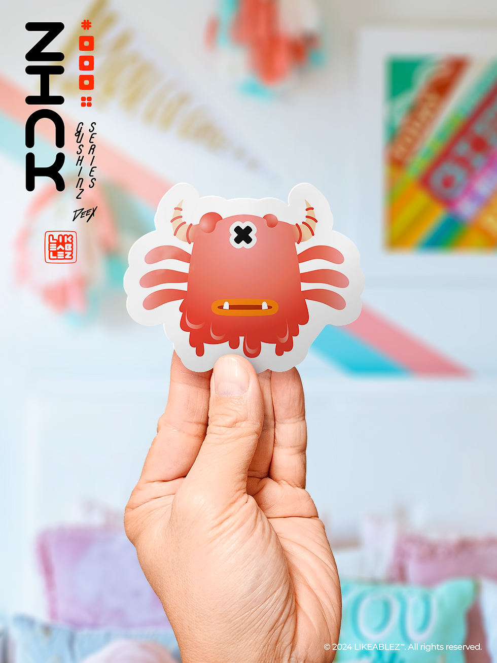 Thumbnail: Zink Vinyl Sticker | Gushinz Series