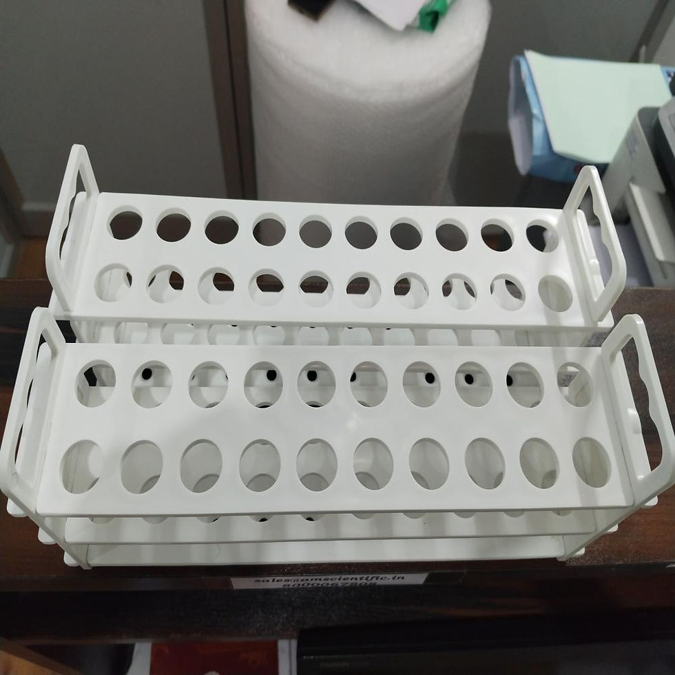 Thumbnail: Plastic Chemistry Lab Rack