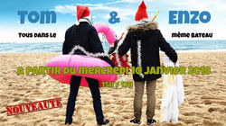 Tom et Enzo tous dans le même bateau