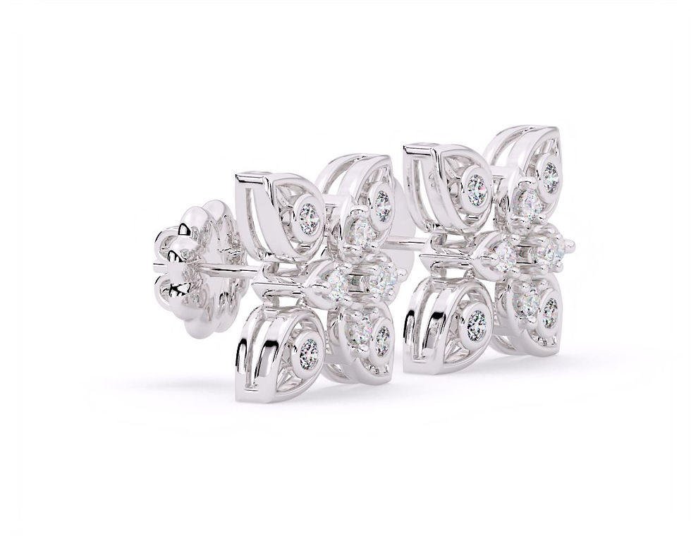 Thumbnail: Silver Earrings - 0002