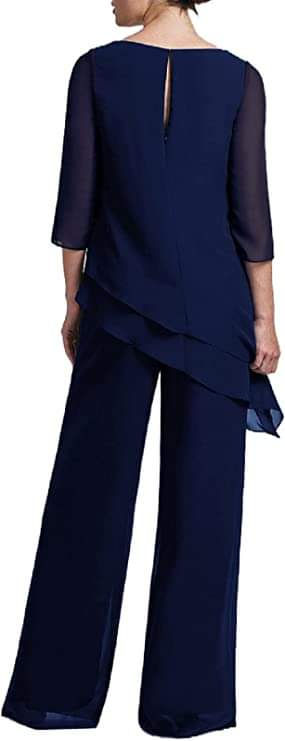 Thumbnail: NEW Size 18 ~ EVER AFTER BRIDAL - 2 piece pant suit In stock in Royal Blue