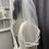 Thumbnail: NEW COUTURE SATIN CORD SHOULDER  LENGTH 2T VEIL - WHITE