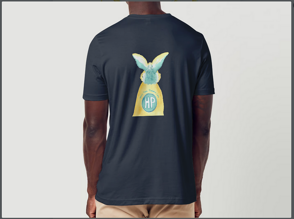 Thumbnail: Hero's Path Bunny T-shirt - Adult Men's and Women's Sizes