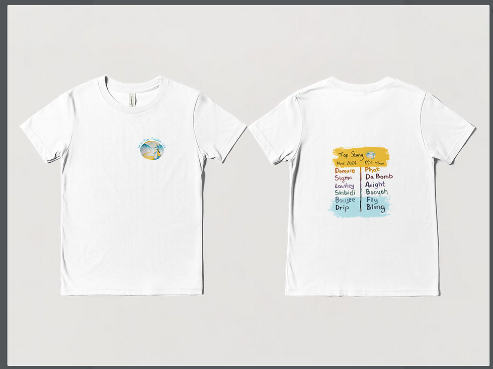 Thumbnail: YOUTH Hero's Path Slang Throwback T-shirt - Youth Unisex Sizes