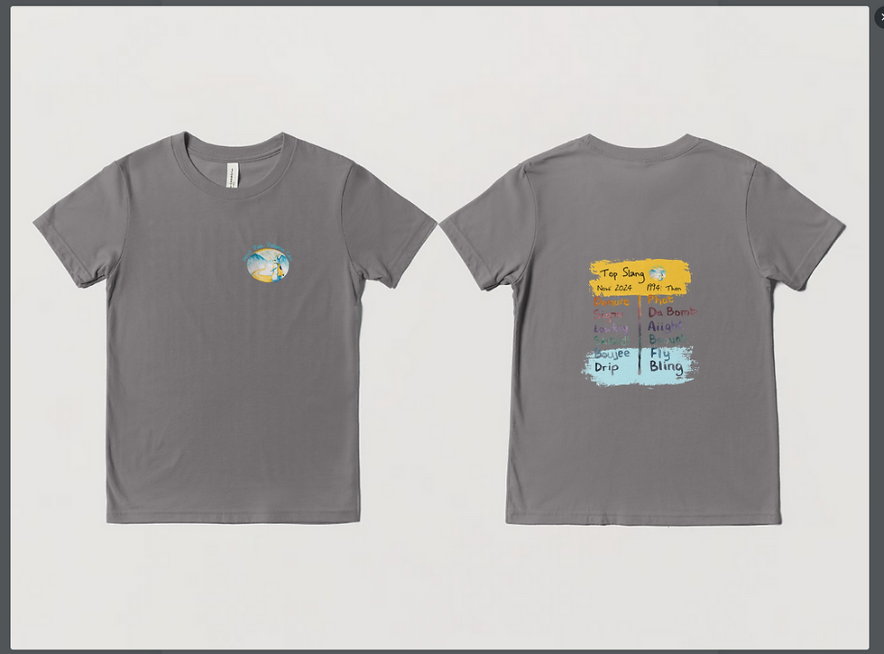 Thumbnail: YOUTH Hero's Path Slang Throwback T-shirt - Youth Unisex Sizes