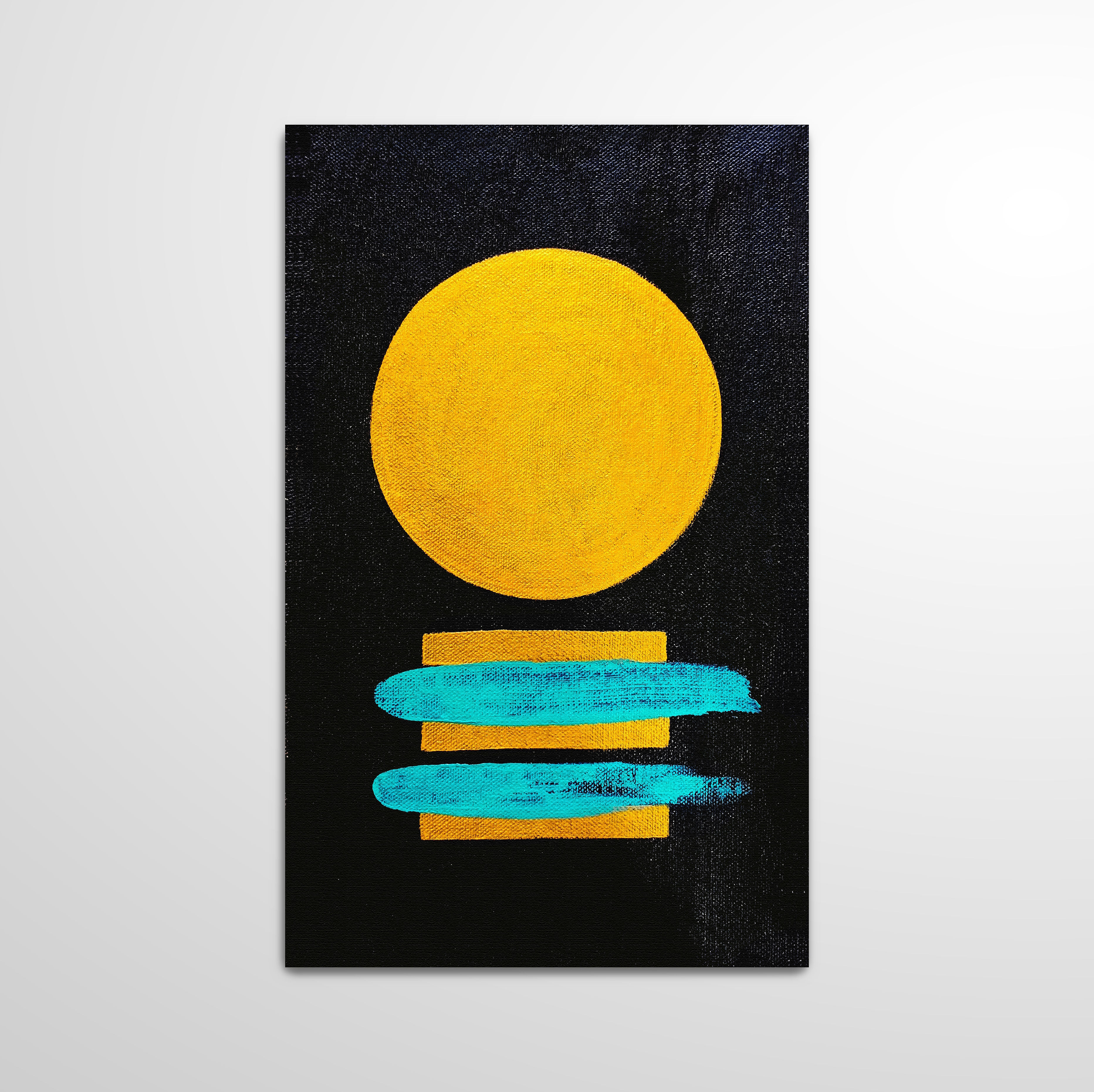 Gold Coin Painting