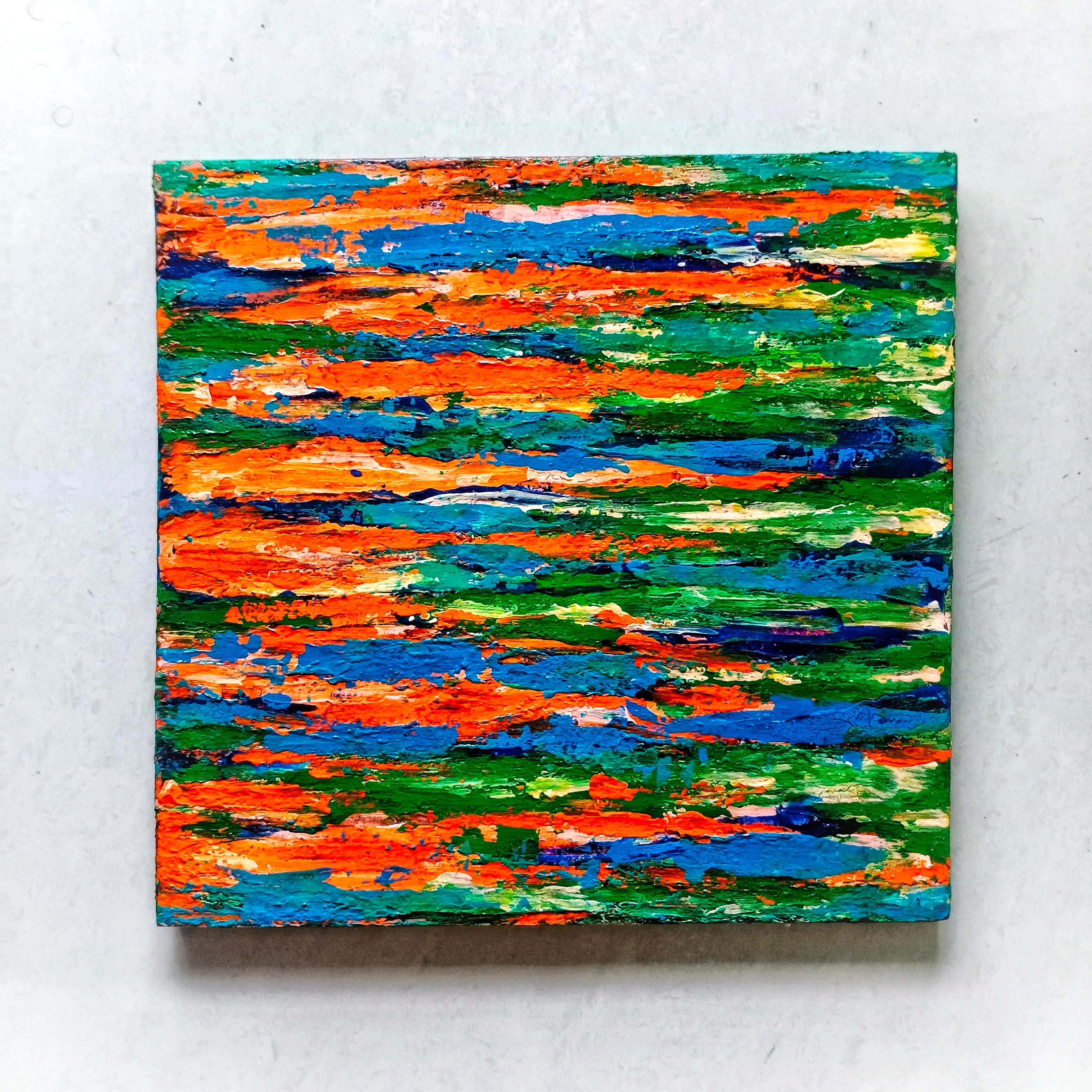 Merging Nature Abstract Painting