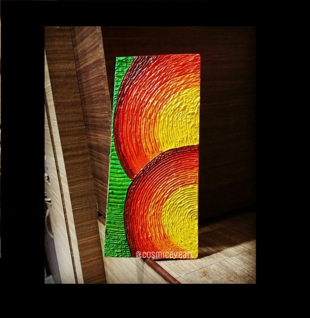 Raised Textured Painting 05