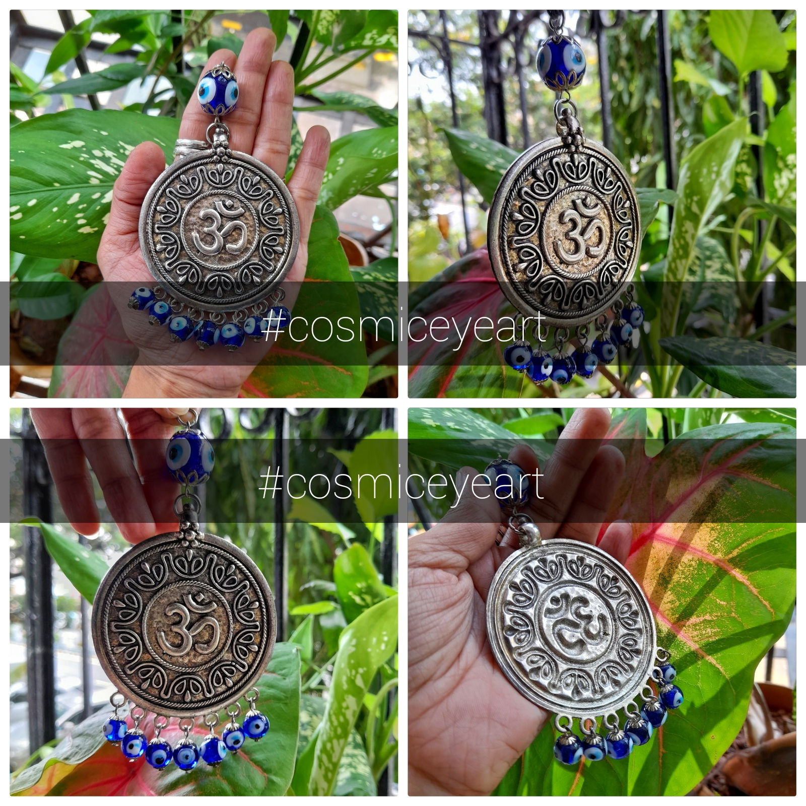 Om Accessory with Evil Eye Protection