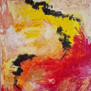 Untitled (Red, Yellow, Black)
