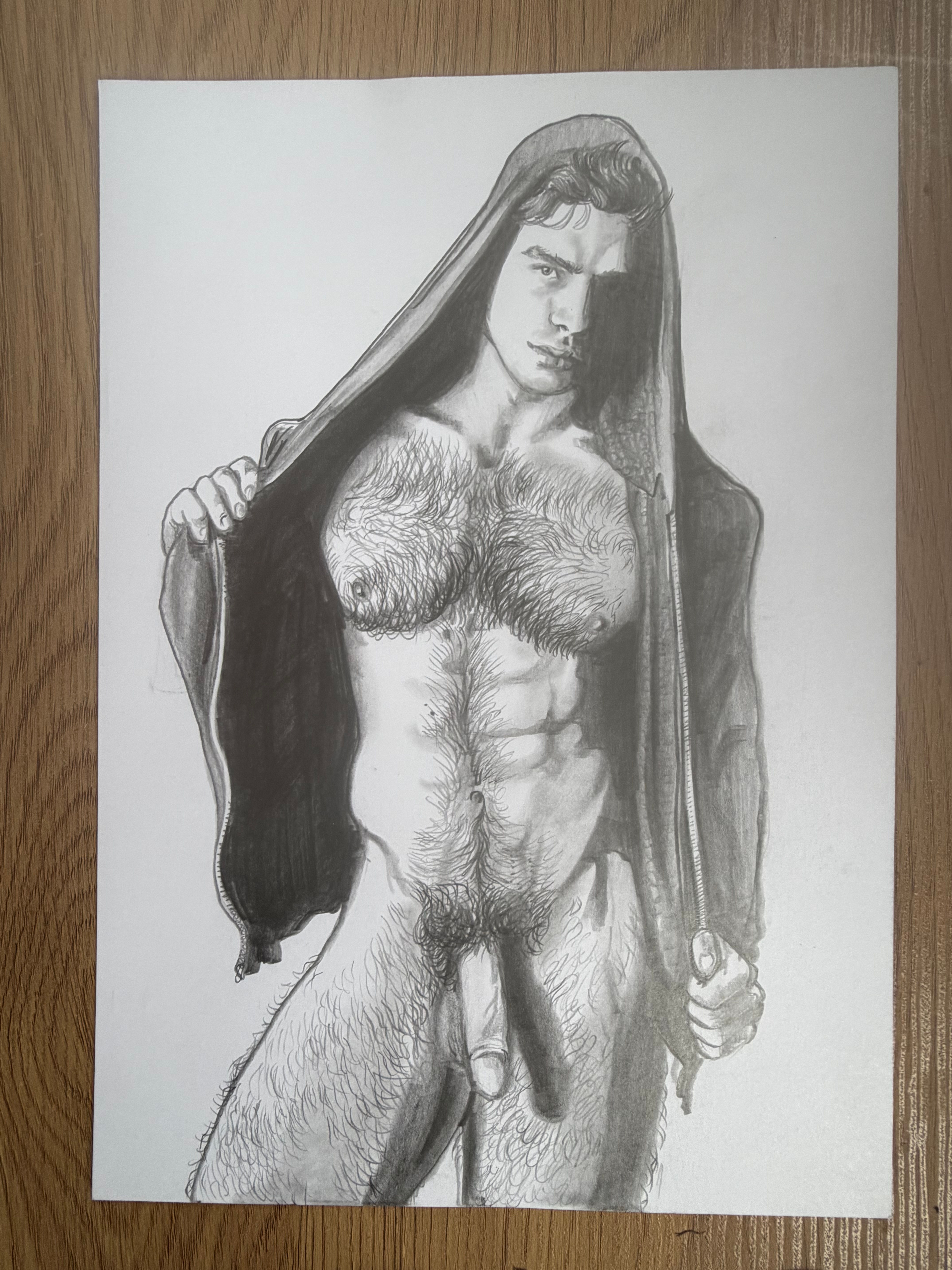 Nothing Compares, Original Signed Drawing 8.27" x 11.69" 200gsm