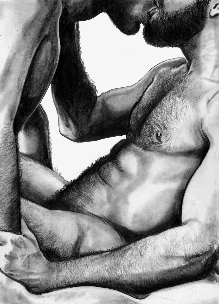 The Kiss - Various sizes available on Giclee Hahnem German Etching Pap