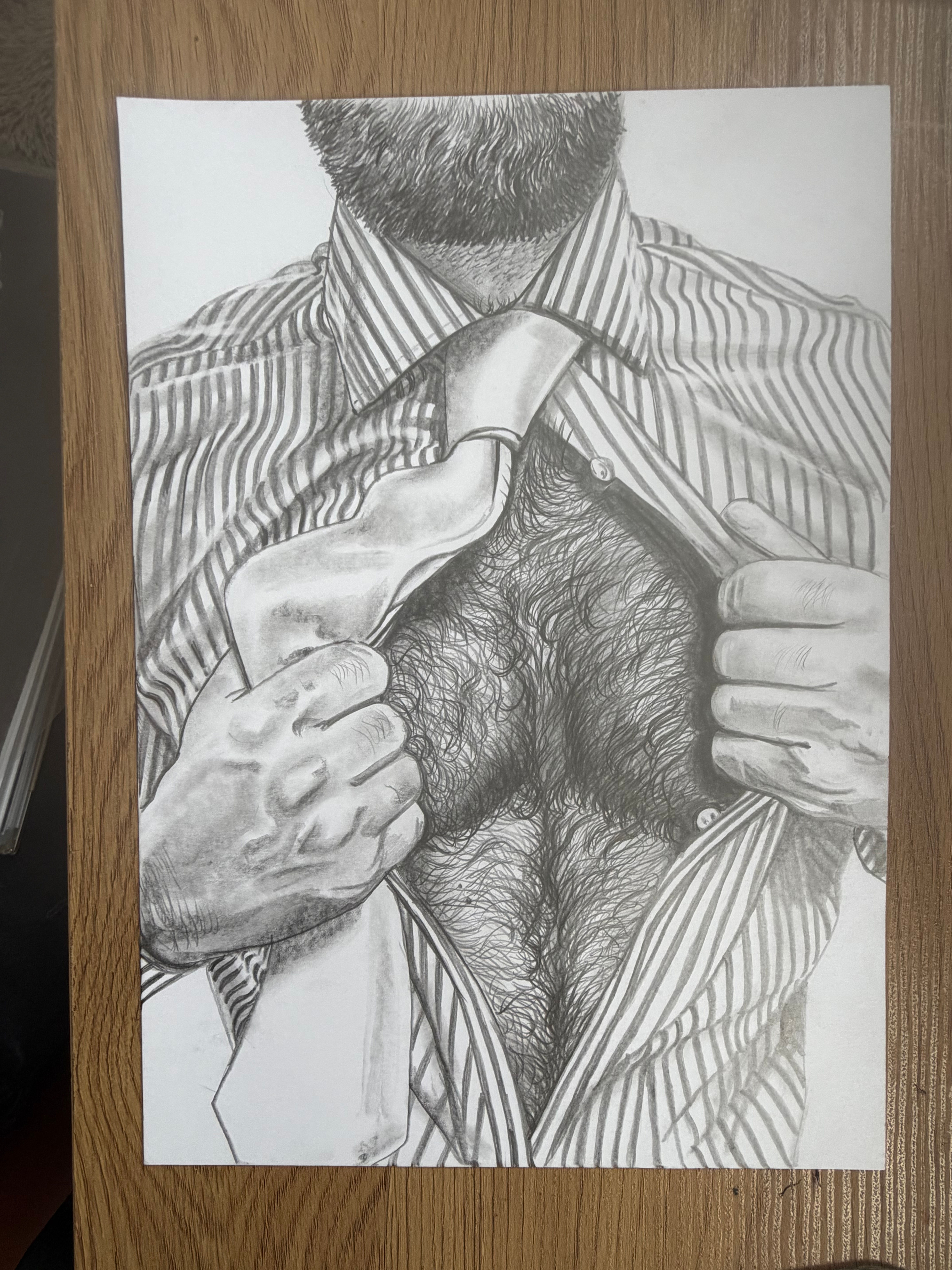 Want Me, Original Signed Drawing 8.27" x 11.69" 200gsm