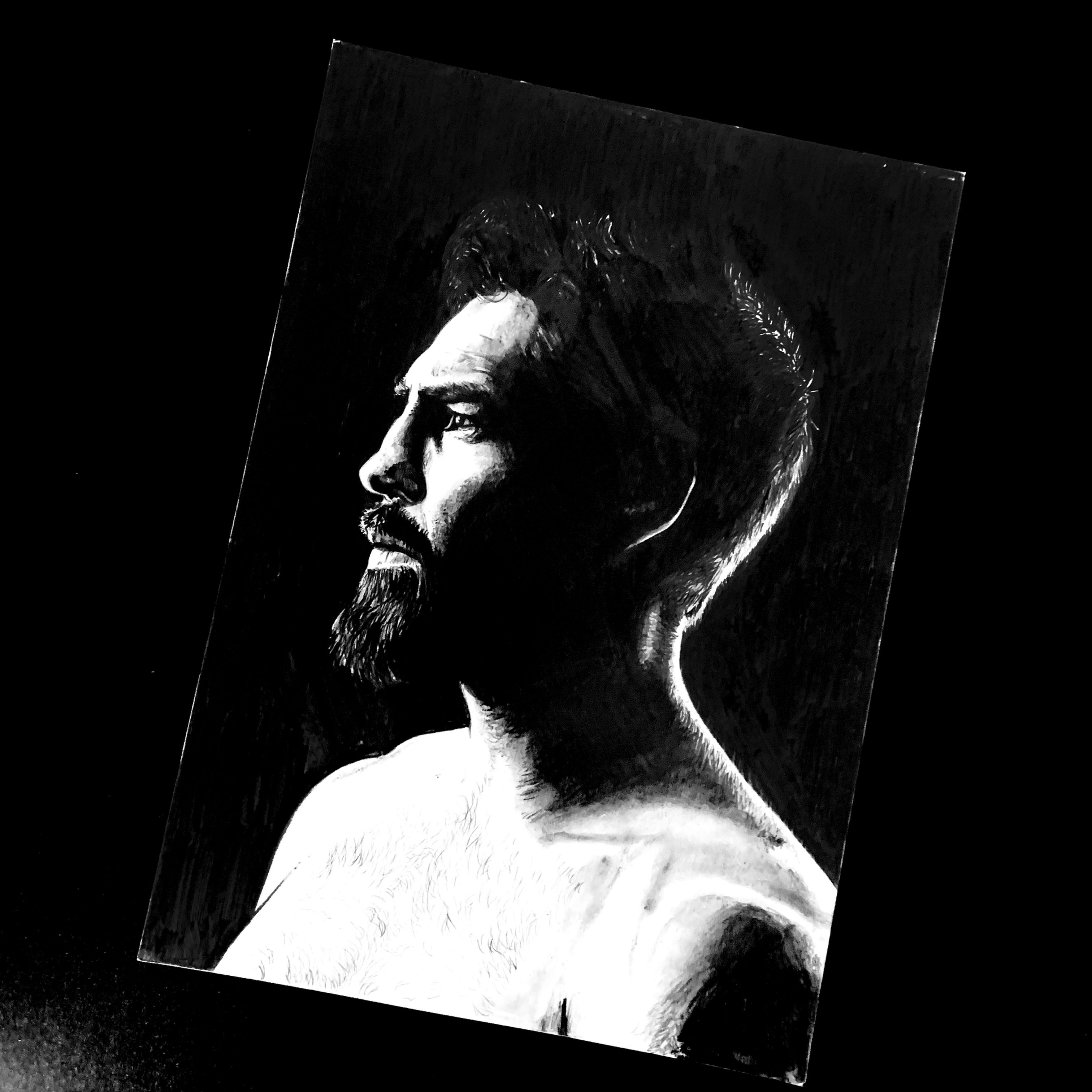 Nik A4 Original Signed Drawing 8.27" x 11.69" 200 gsm B