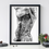 Thumbnail: Bubbles, Original Signed Drawing 8.27" x 11.69" 200gsm
