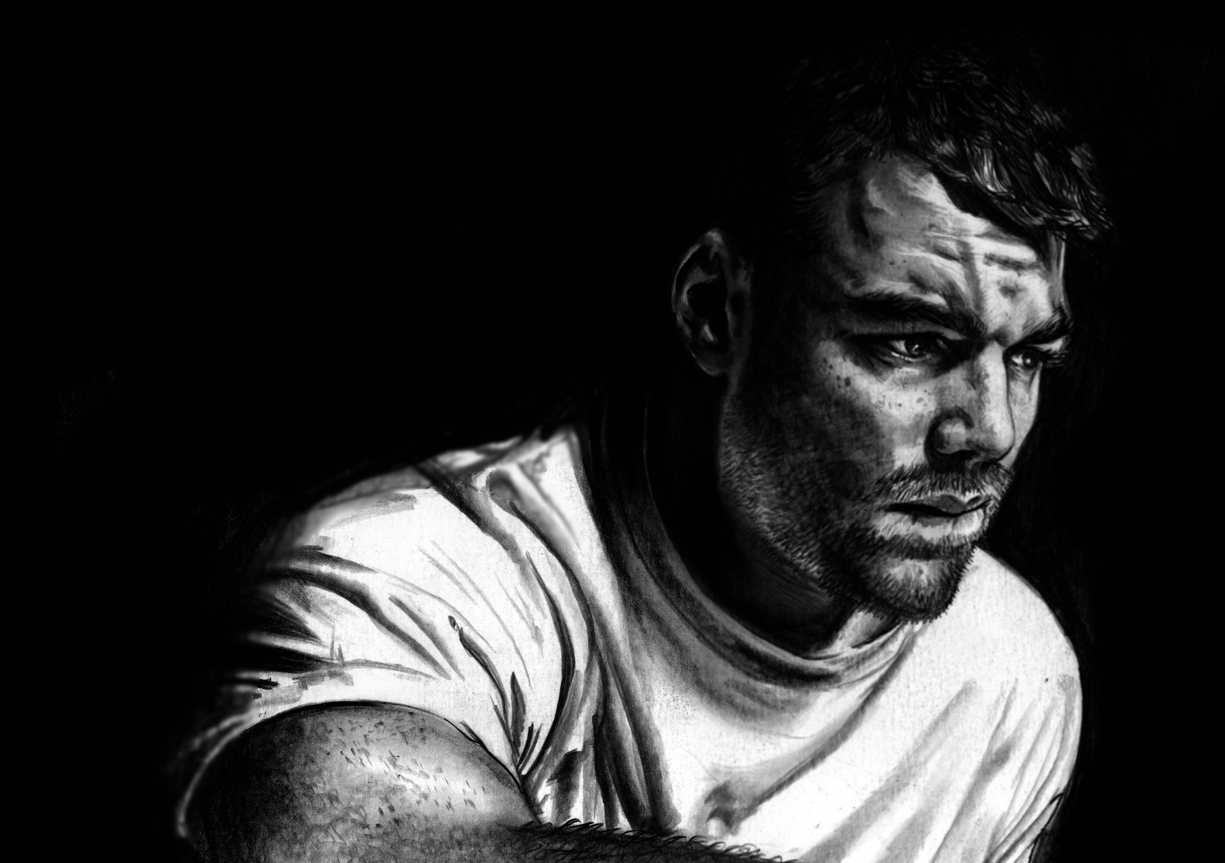 Gabriel, Signed Print various sizes Giclée Print