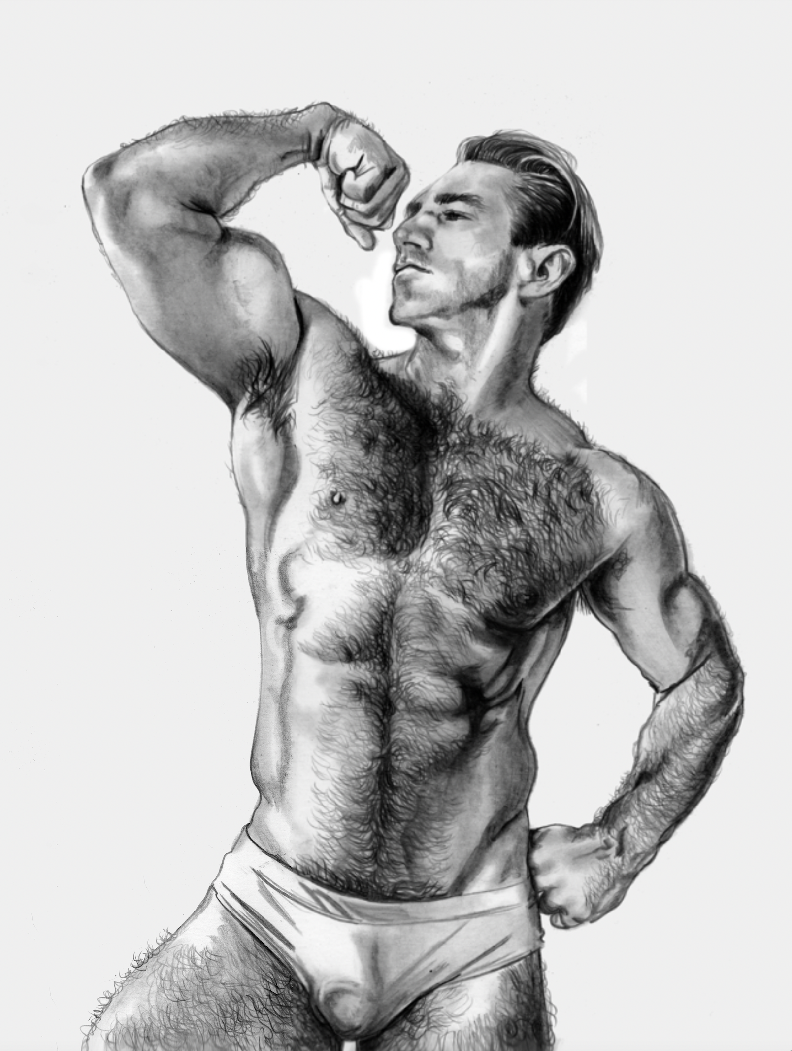 Flex - Various sizes available on Giclee Hahnem German Etchi