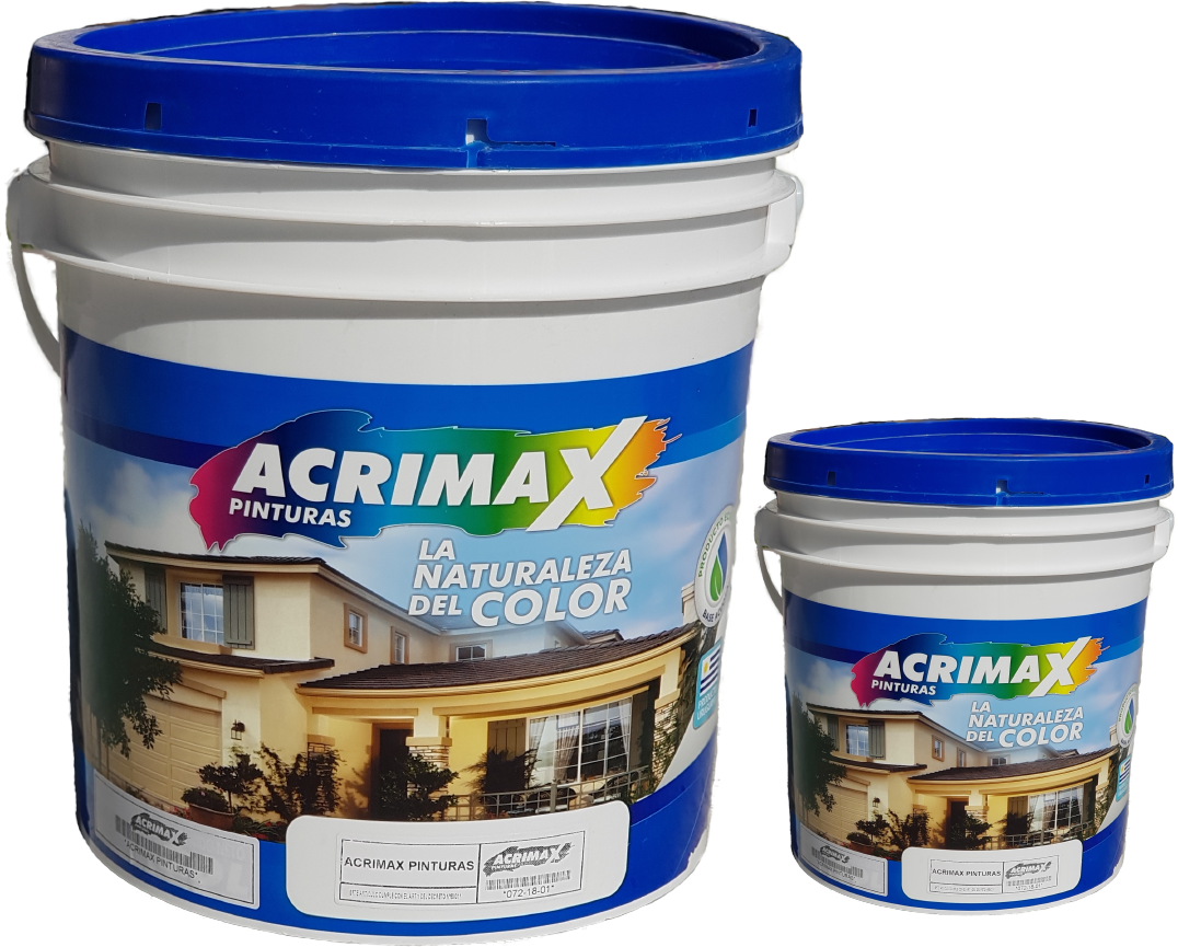 Latex Acrílico Interior-Exterior 18L + 3,6L PROMOCION