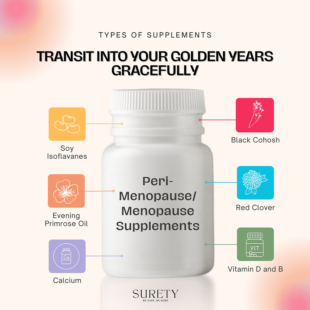 A Guide to PeriMenopause and Menopause Supplements in Singapore