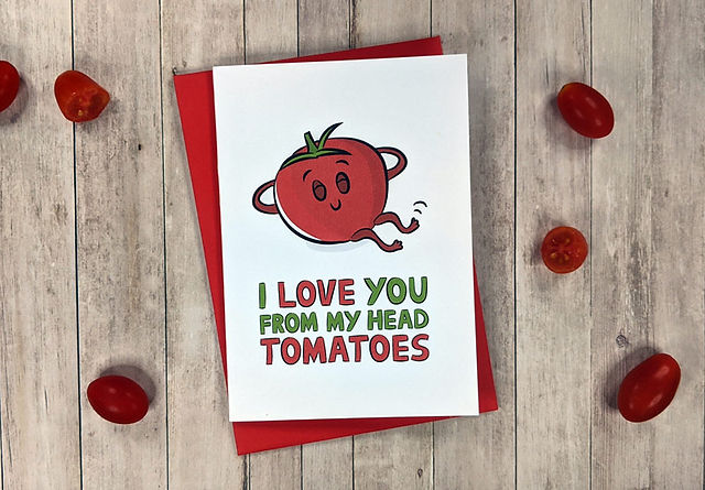 tomato fathers day card