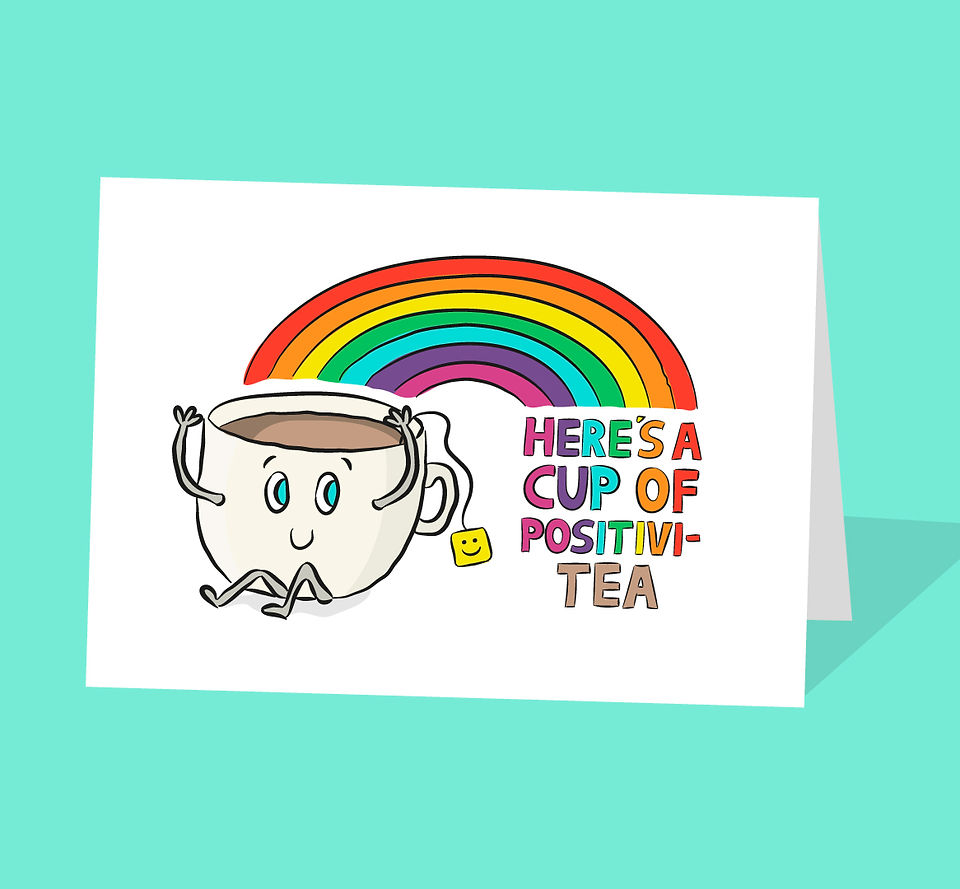 positive anxiety card