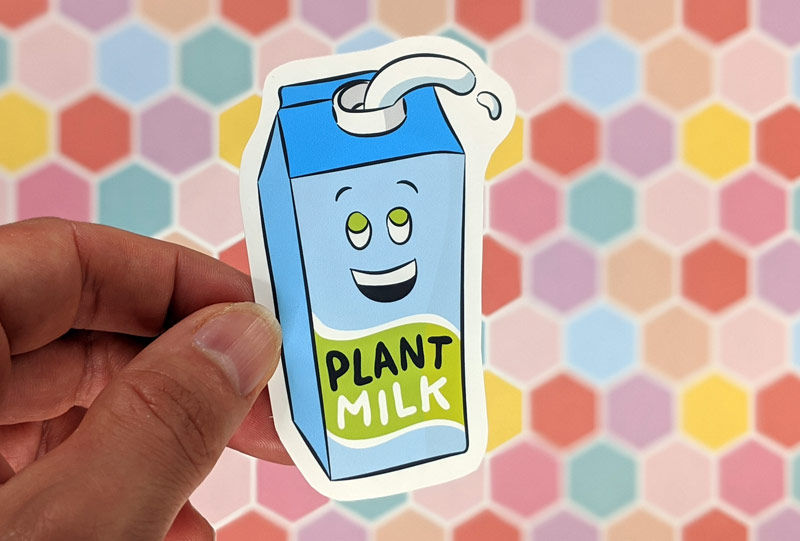 Thumbnail: dairy free sticker