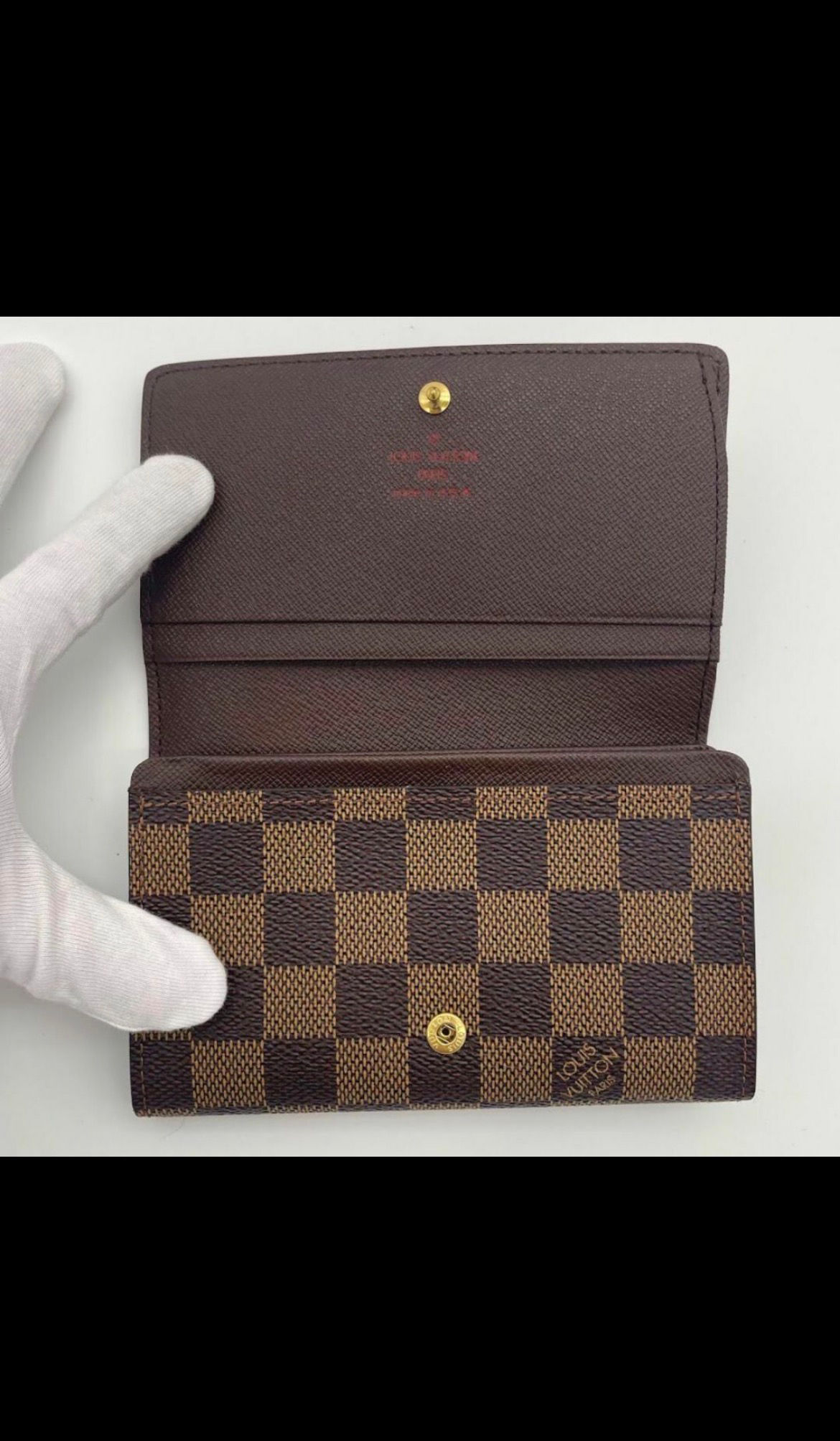 Louis Vuitton Damier Portemonnaie Bi-fold Wallet