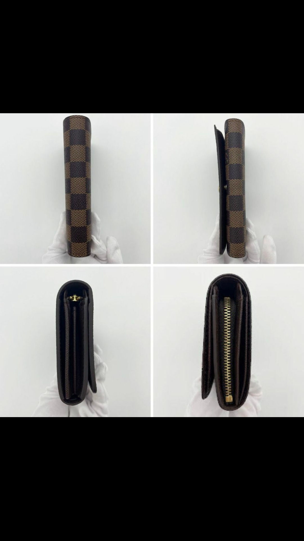 Louis Vuitton Damier Portemonnaie Bi-fold Wallet