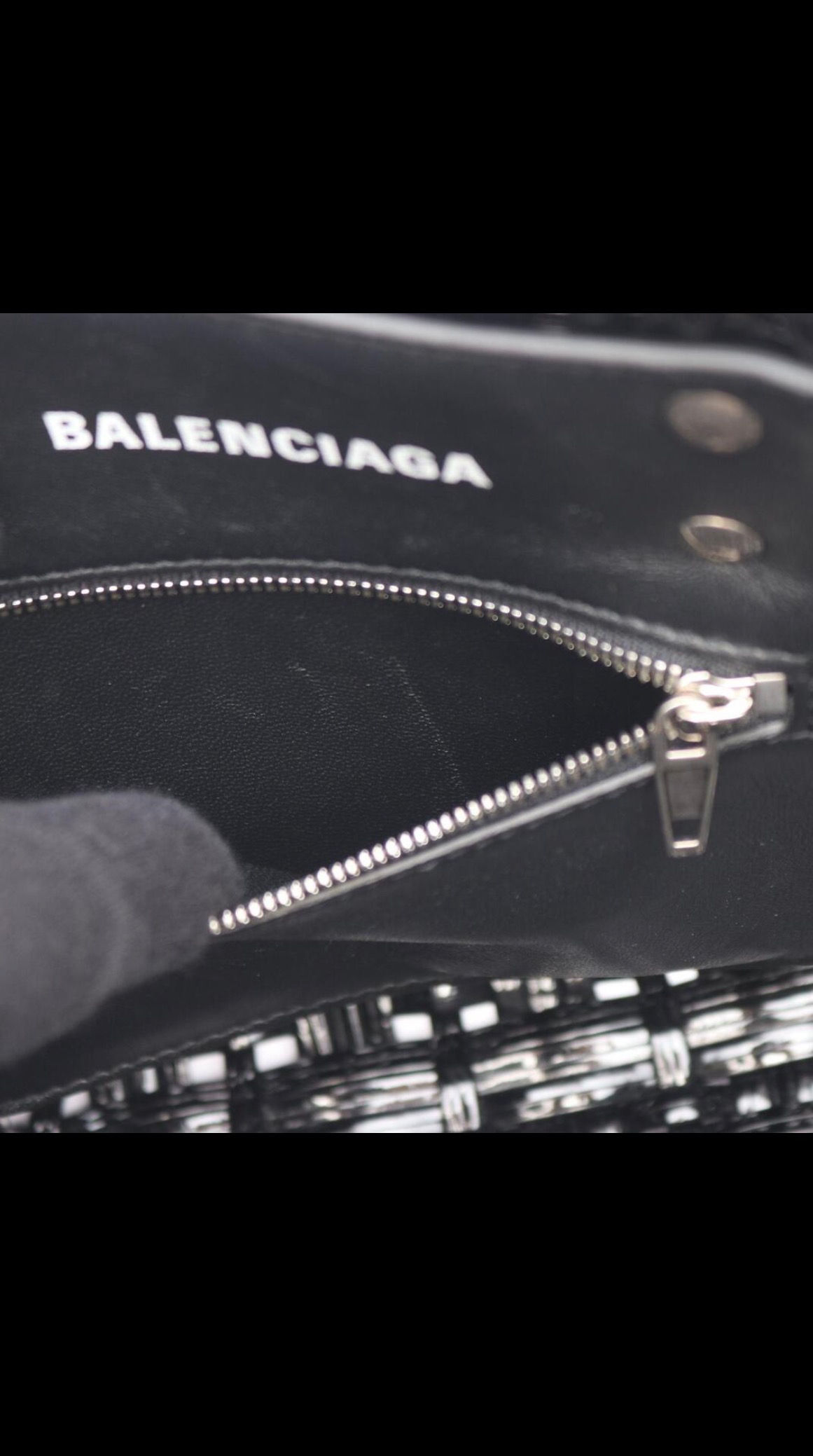 BALENCIAGA Bistro XS Basket Bag
