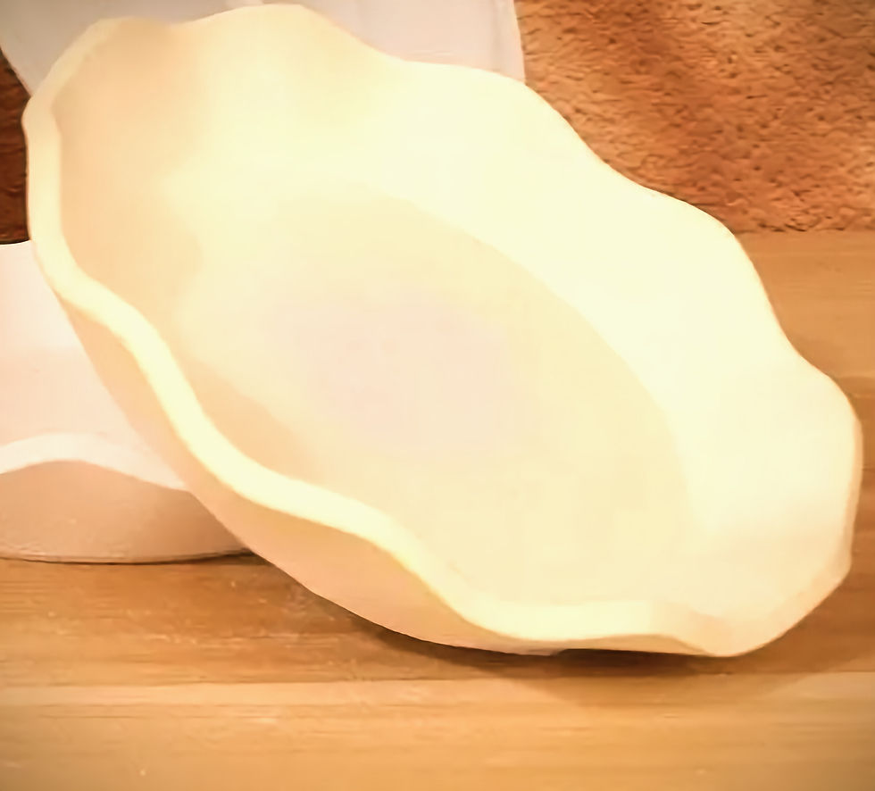 Wavy Oval Soap Dish