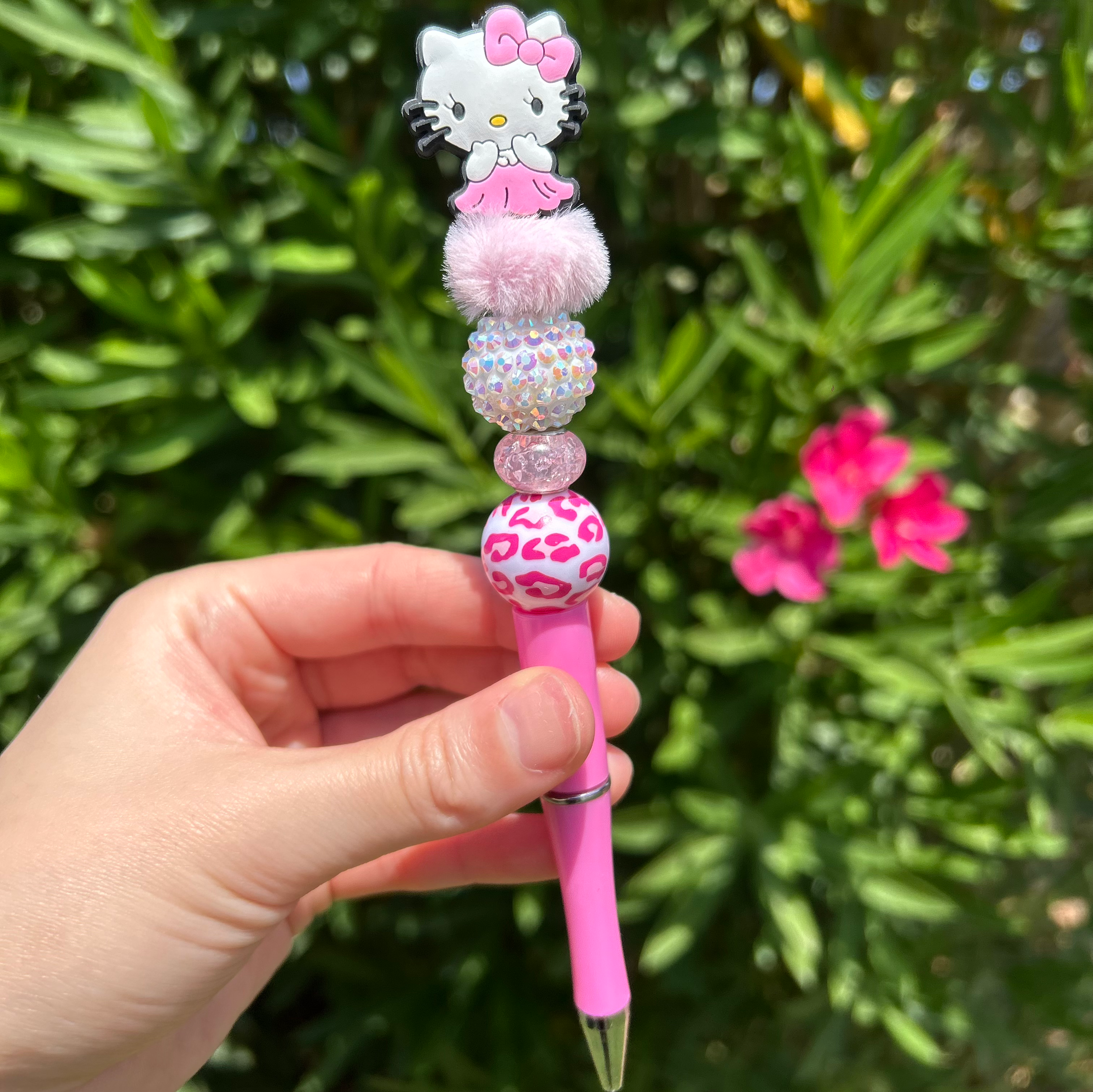 Pink Kitty w/ Leopard