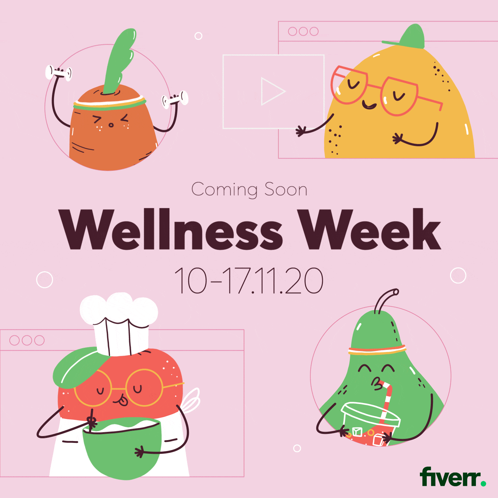 Wellness week at Fiverr