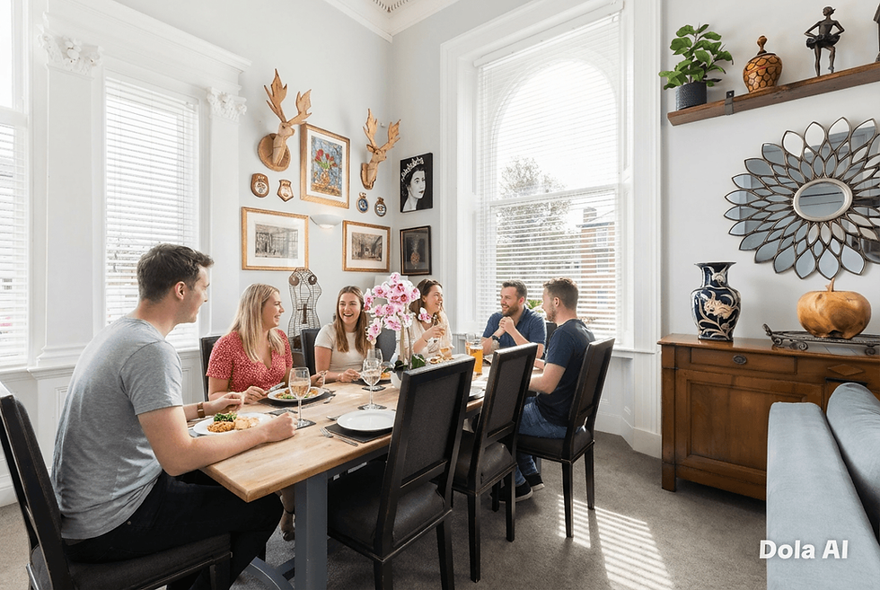 Ai magic Judges Lodgings photos with people