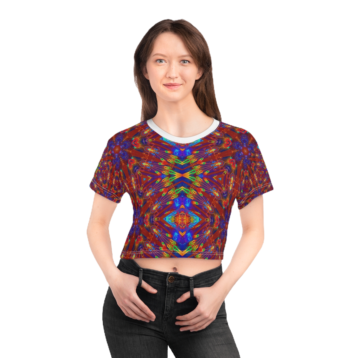 Crop Tee (AOP)