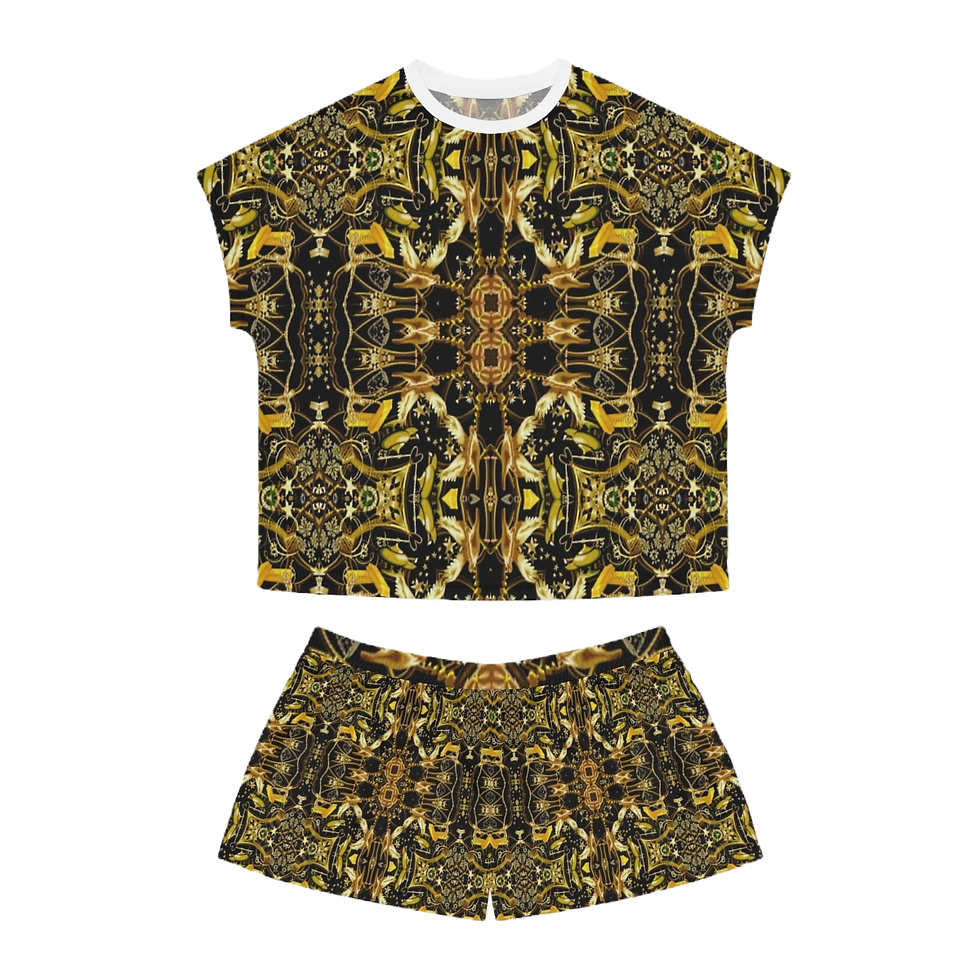 Thumbnail: Women's Short Pajama Set (AOP)