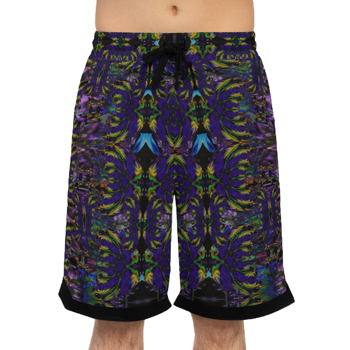 Basketball Rib Shorts (AOP)