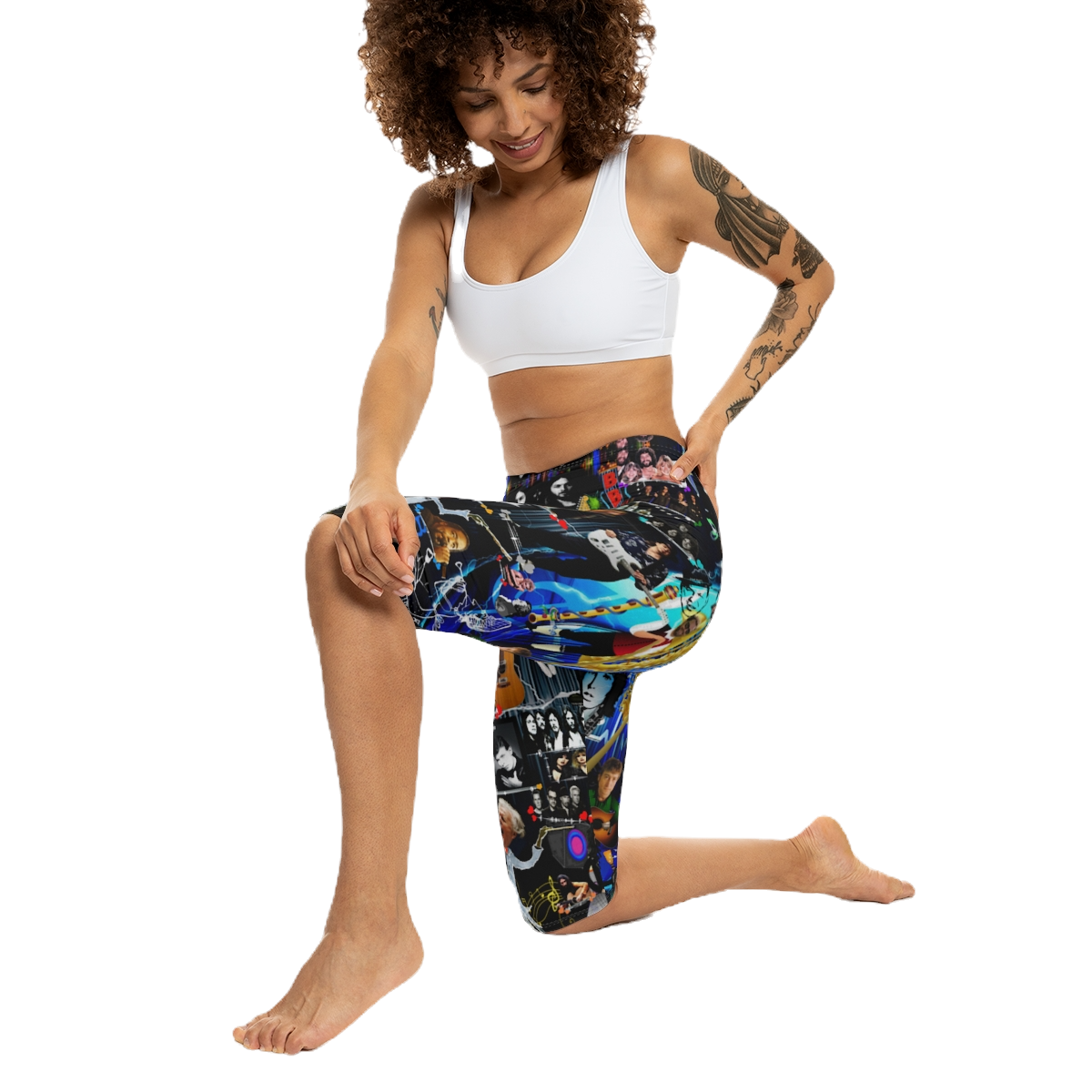 Women’s Capri Leggings (AOP)