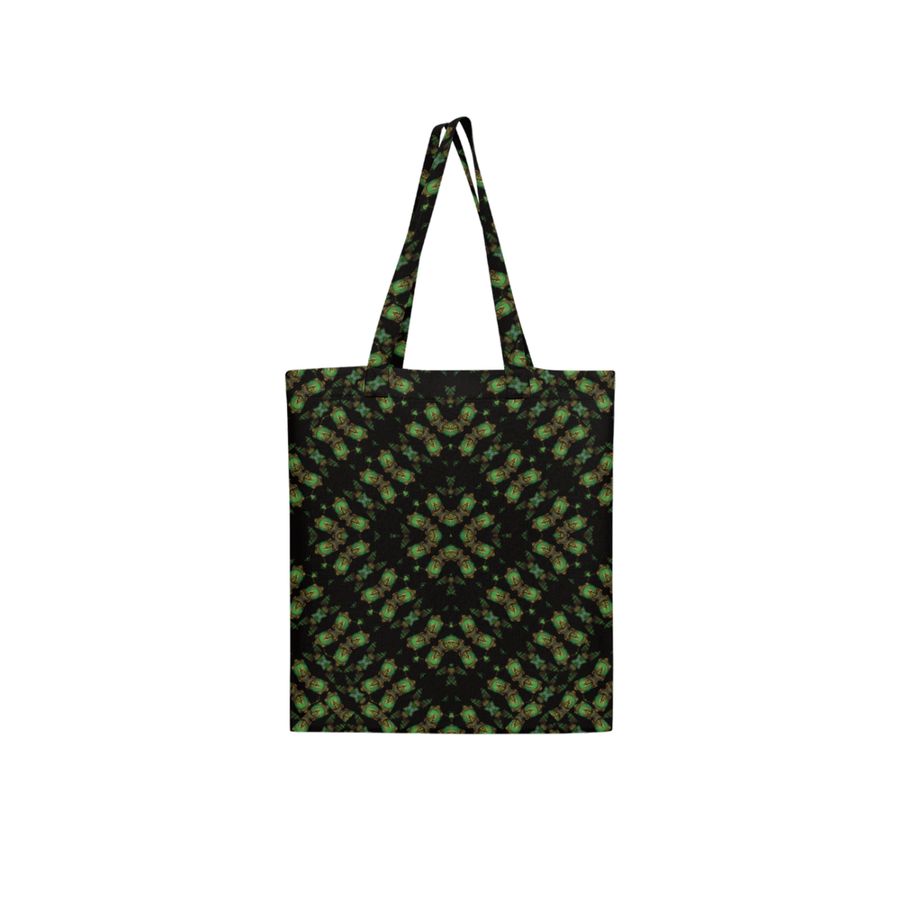 Large City Tote Bag Lined with Inside Pocket – Linen Like Fabric