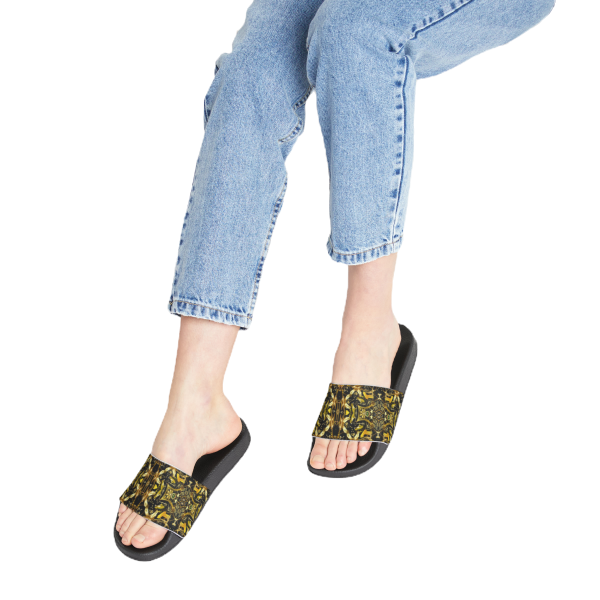 Women's PU Slide Sandals