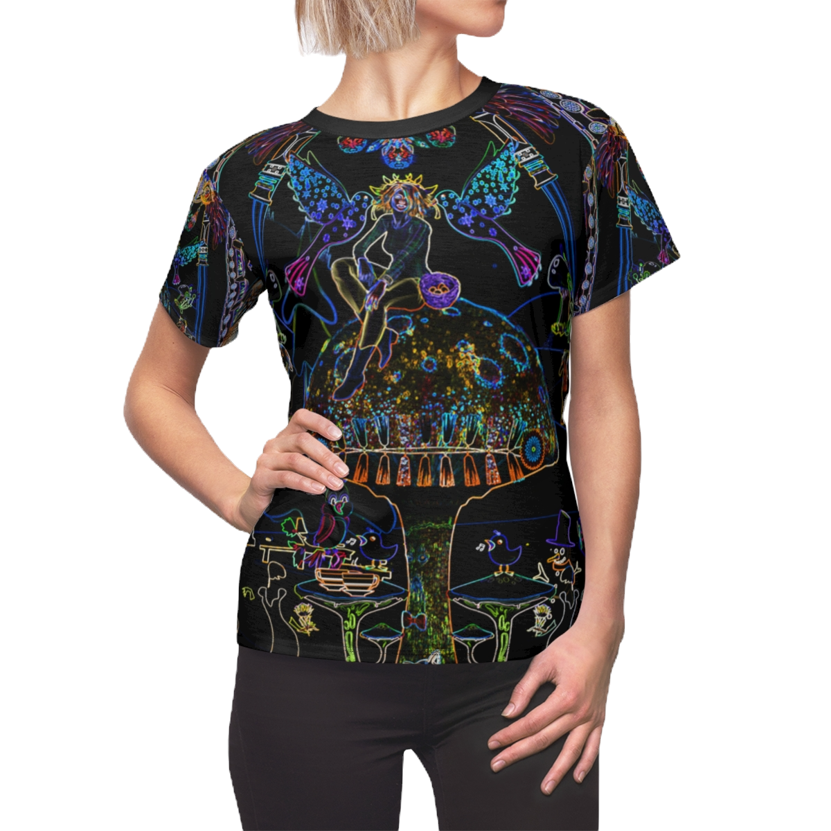 Women's Cut & Sew Tee (AOP)
