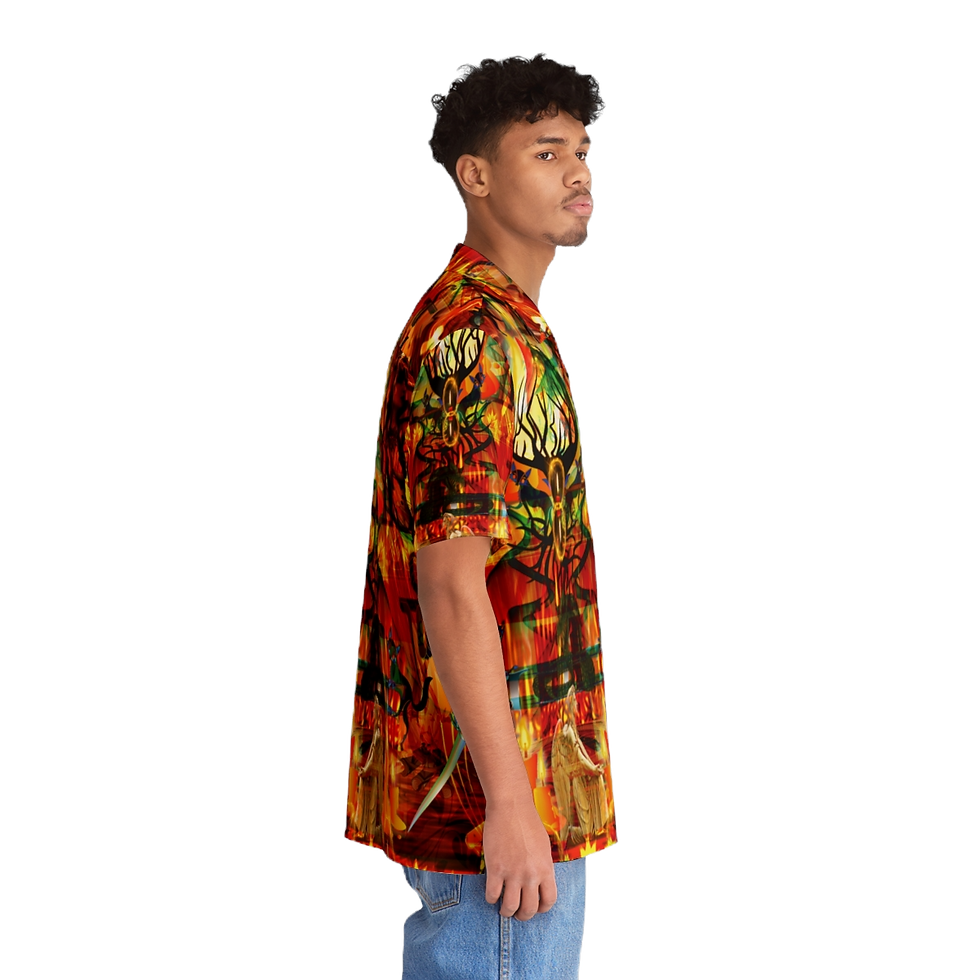 Thumbnail: M/F Hawaiian (Style) Shirt (AOP)