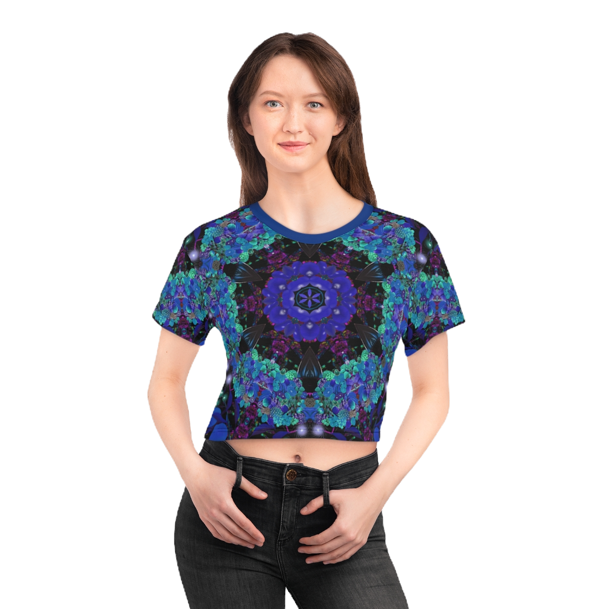 Crop Tee (AOP)
