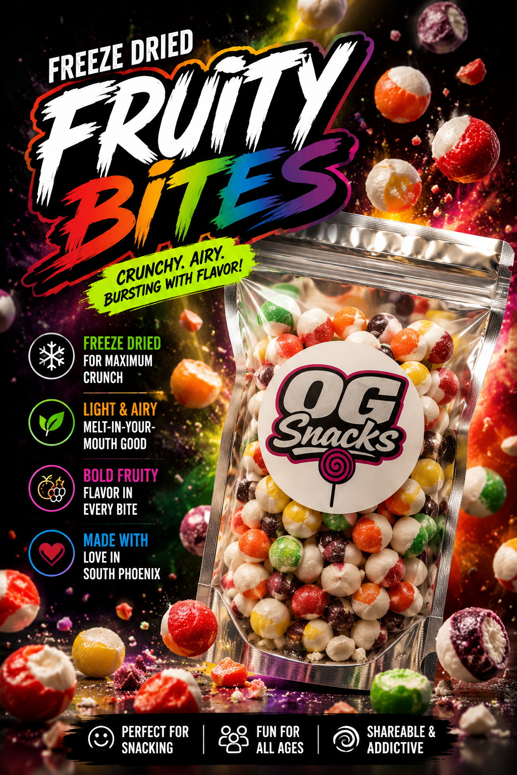 🍓 Fruity Bites – Crispy, Colorful, and Bursting with Flavor