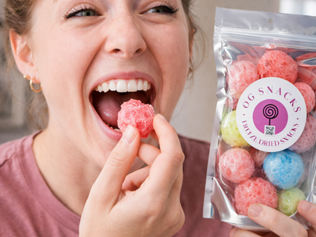 Why Freeze-Dried Candy Tastes Stronger