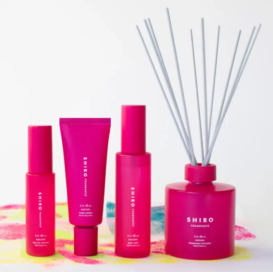SHIRO 櫻花香水與春季限定香氛系列