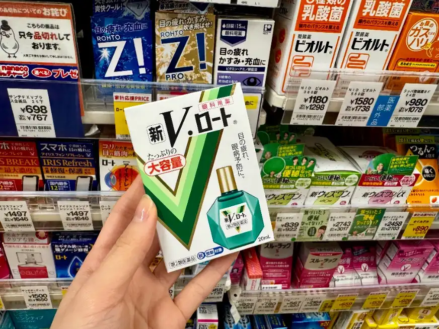  「ROHTO 樂敦製藥系列」可選擇多款不同清涼感與用途的眼藥水