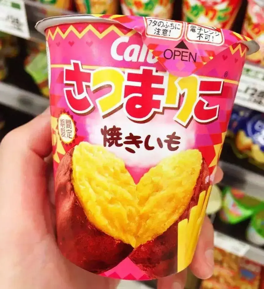 Calbee 薯條杯口感香脆濃郁,是日本旅遊必買的代表性零食