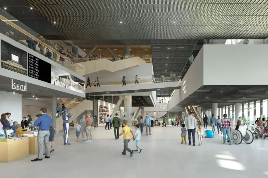 MoN Takanawa 展覽整合 AI、表演藝術與多媒體內容，透過跨領域策展呈現文化交會的形式。